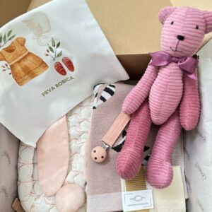 Poklon paket za djevojčice “Ružičasti San” | Premium Baby Gift Box