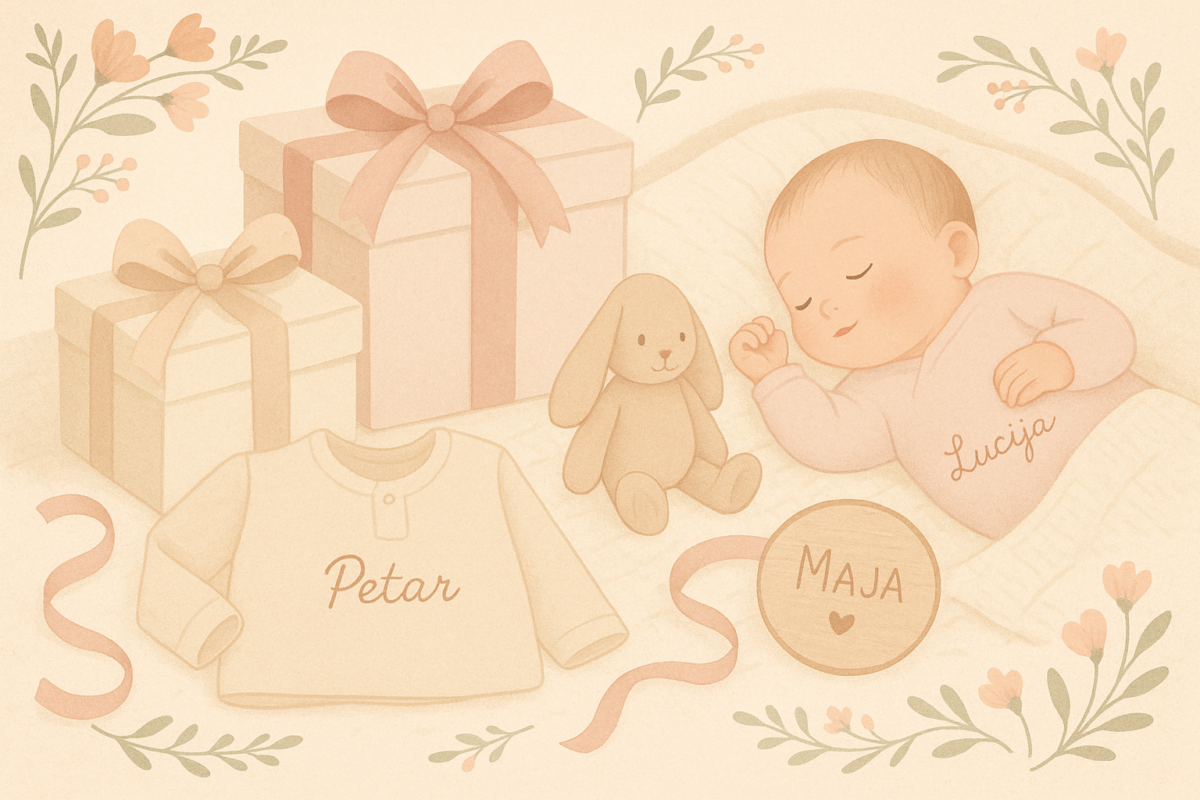 Kako personalizirani pokloni za bebe stvaraju veze koje traju