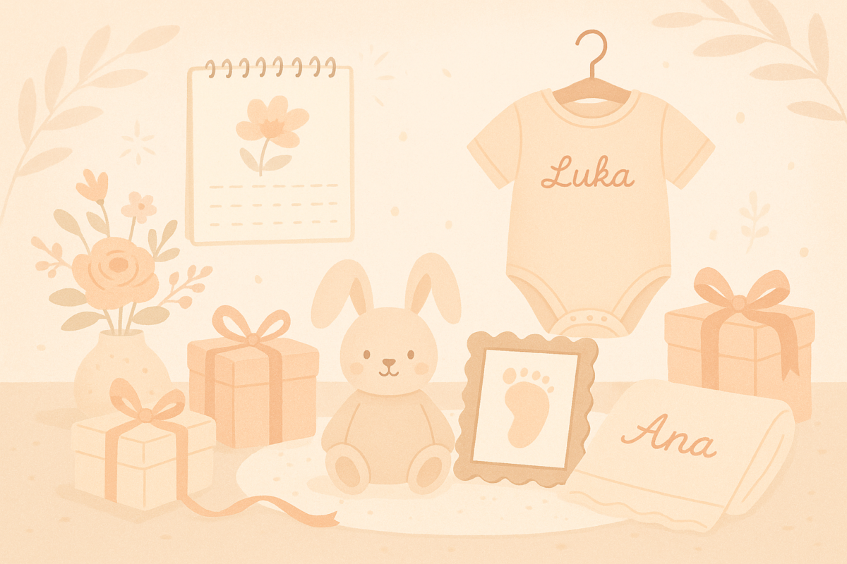 Kad boje šapću bebi i domu kroz mali kalendar nježnosti